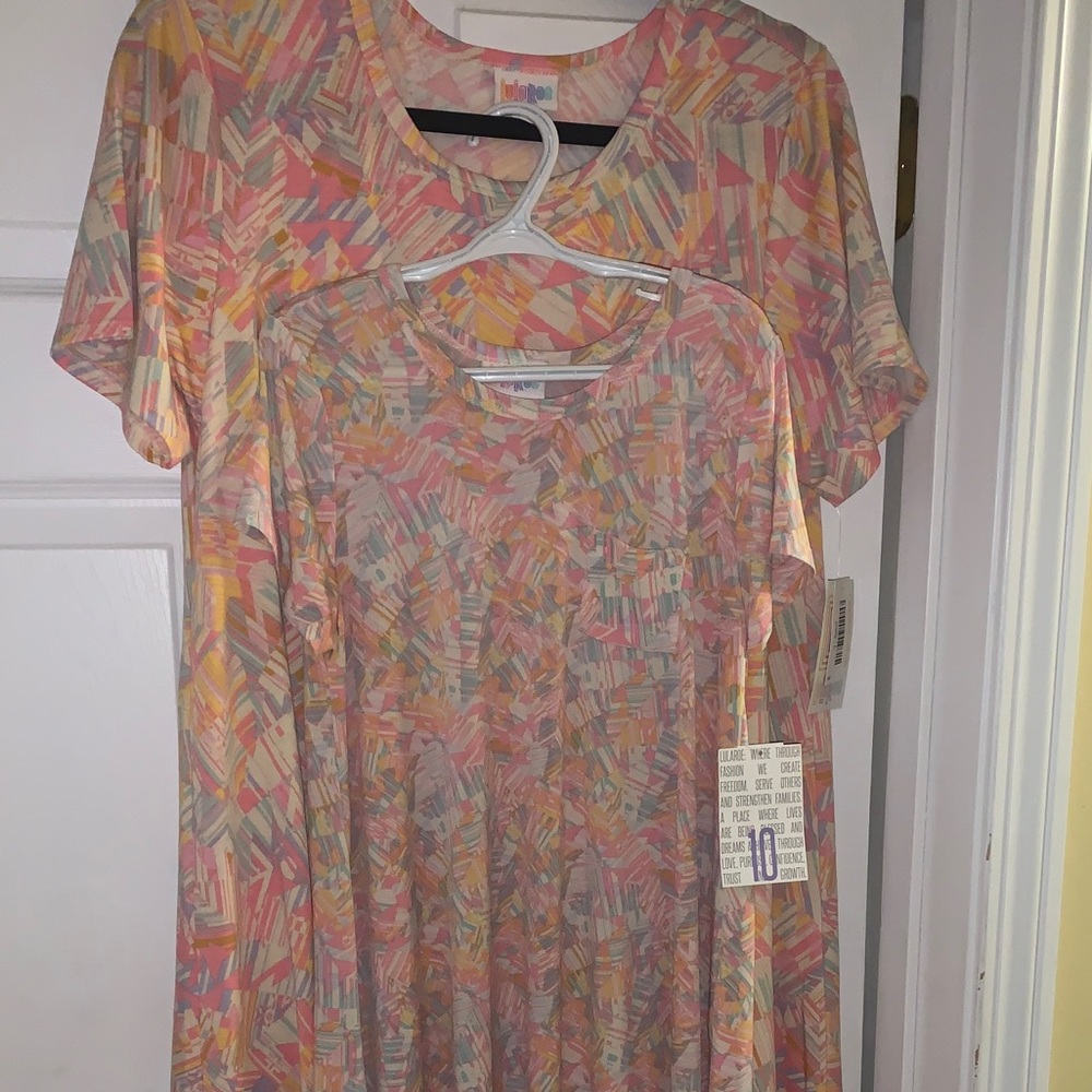 Mommy and Me LuLaRoe Scarlett Carly Combo